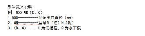 河南WN(Q)型系列挖泥泵性能及結(jié)構(gòu)特點(diǎn)